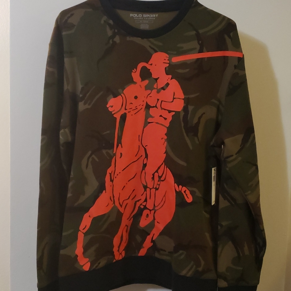 Polo Sport Ralph Lauren Big Pony Camo Sweatshirt